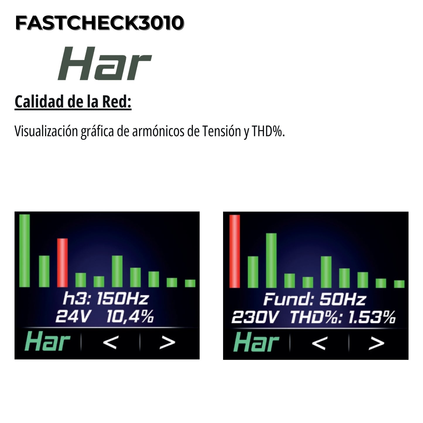 Equipo multifunción de bolsillo Fastcheck3010