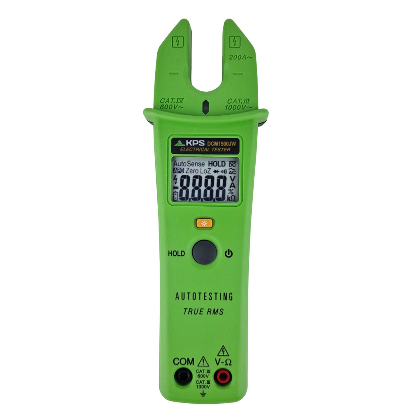 Digital clamp meter with open jaw KPS-DCM1500JW