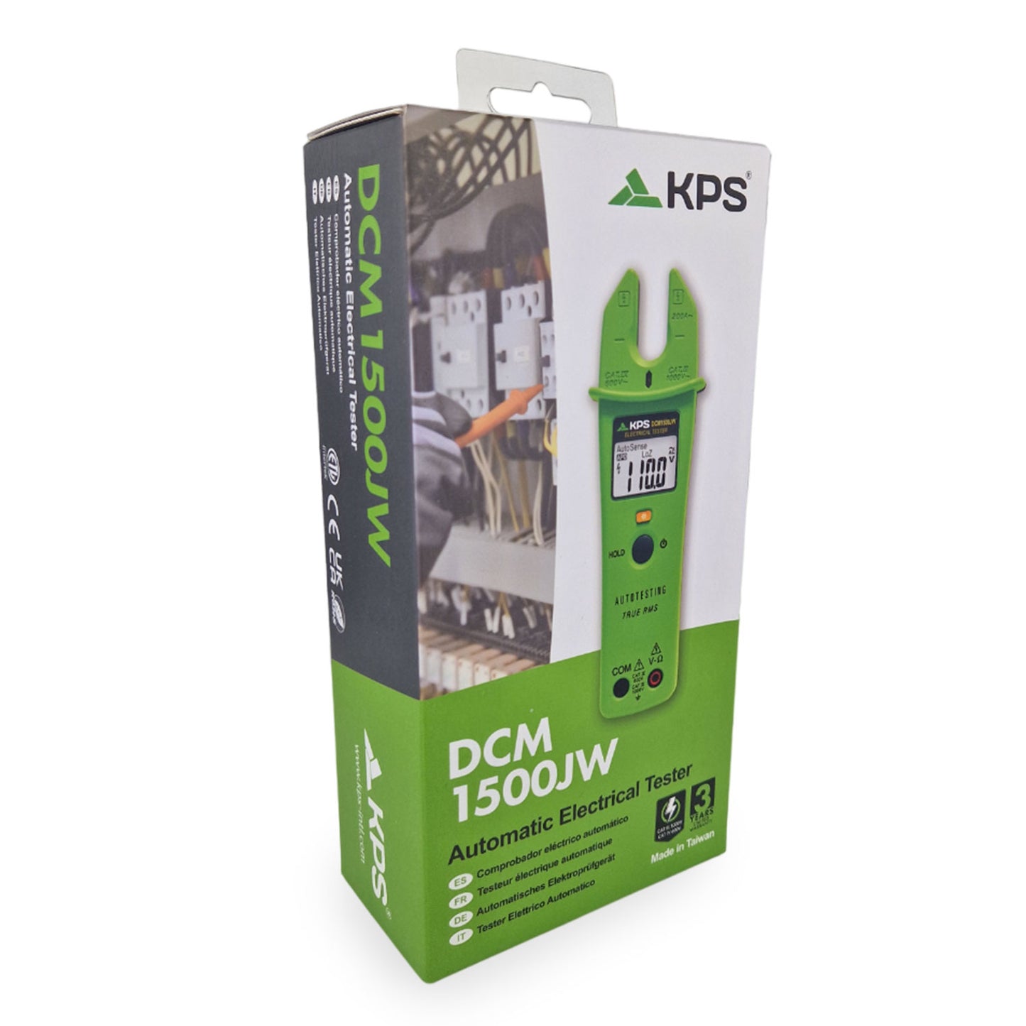 Digital clamp meter with open jaw KPS-DCM1500JW