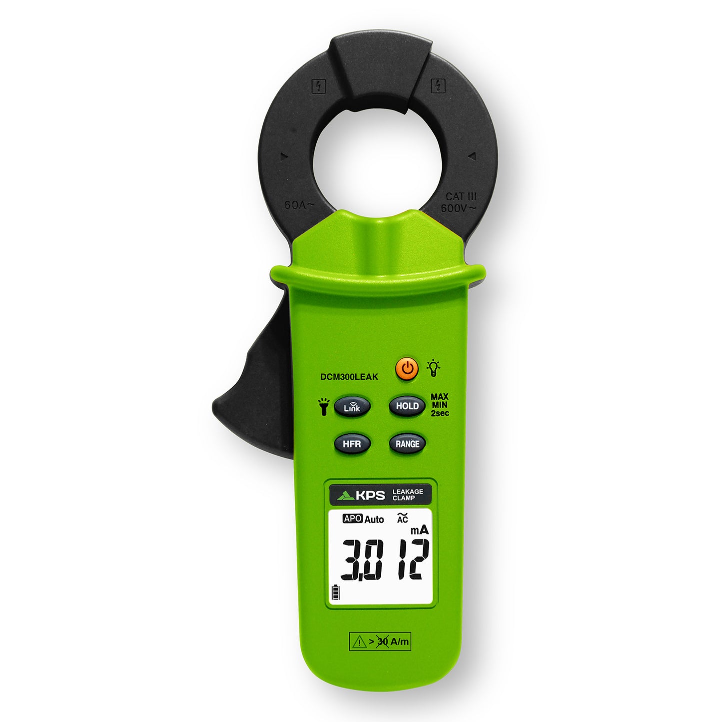 Pinza de fugas Bluetooth DCM300LEAK 60A LPF 50Hz-60Hz y 1KHz