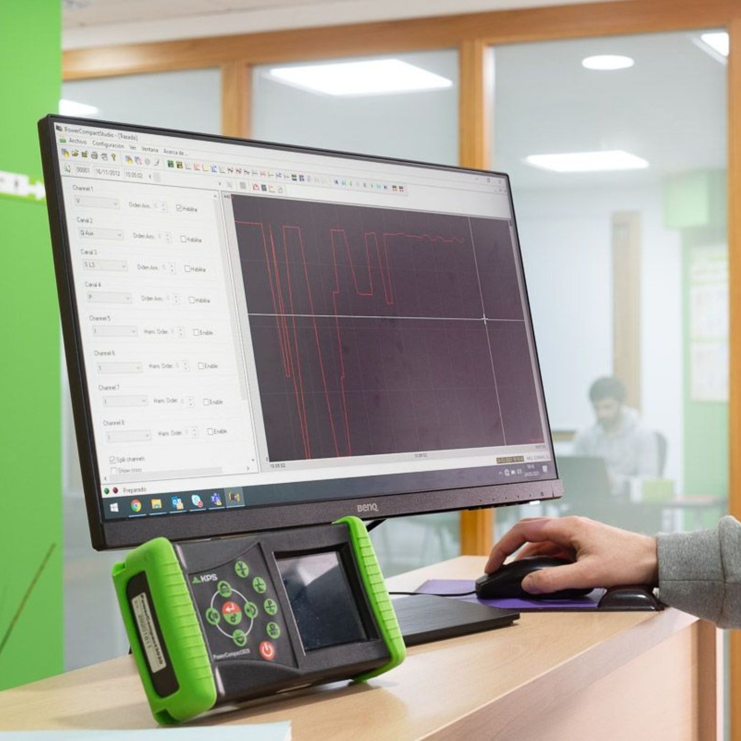 Analizador de redes POWERCOMPACT3020