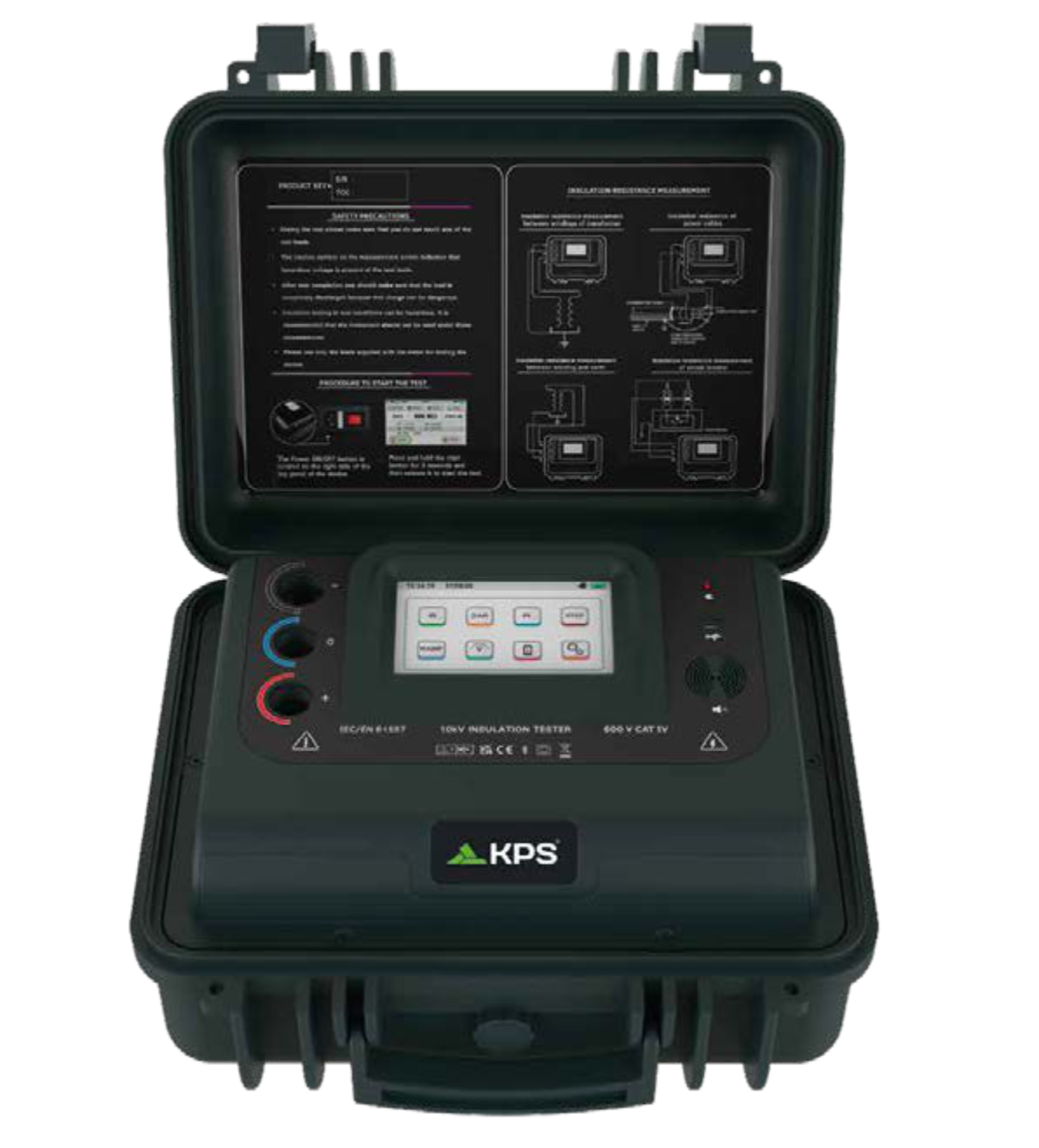 INSUCHECK10000 – Comprobador Digital de Aislamiento Profesional 10KV