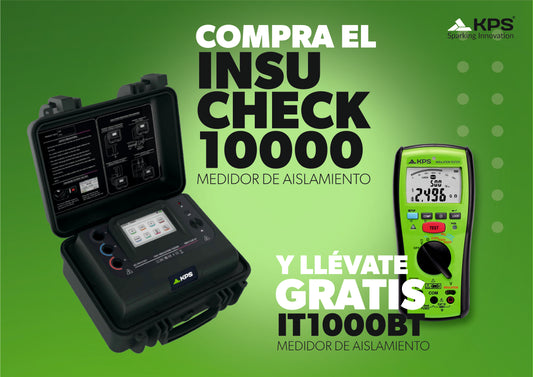 Professioneller 10 kV Isolationsprüfer (INSUCHECK10000) mit Bluetooth-Isolations- und Widerstandsmessgerät (IT1000BT)