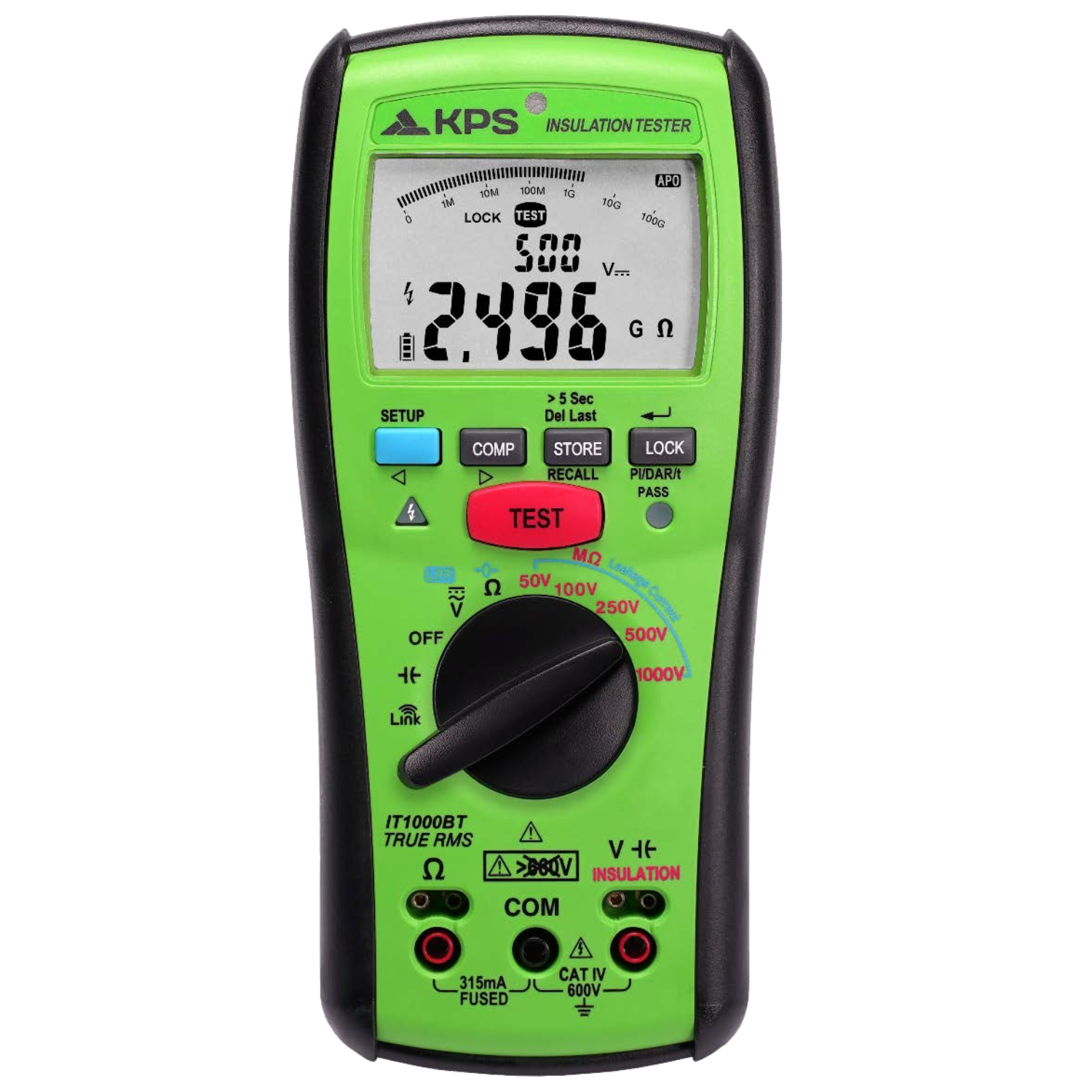 Directional Testing The KPS-IT1000BT Insulation Resistance Tester is an indispensable tool ...