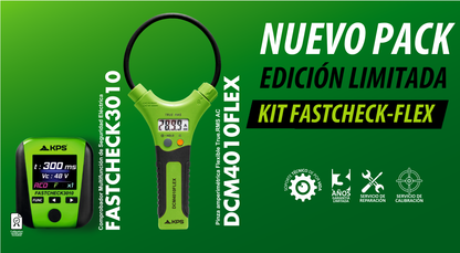 FASTCHECK-FLEX KIT – FASTCHECK3010 mit Flexibler Stromzange DCM4010FLEX