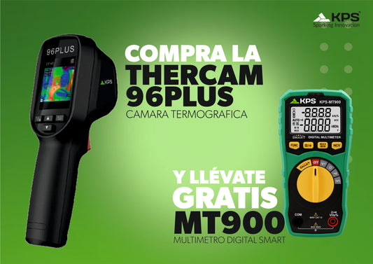 Professionelle Wärmebildkamera (Therplus96PLUS) mit Automatischem Digitalmultimeter (MT900)