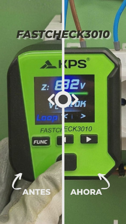 FASTCHECK3010. Equipo multifunción de bolsillo, ahora también para instalaciones bifásicas.